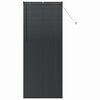 vidaXL Persianas venecianas Manual Preto 220 x 90 cm Alum&iacute;nio