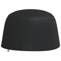vidaXL Capa para cadeira ovo suspensa Ø 190x115 cm 420D oxford preto