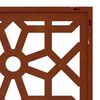 vidaXL Decora&ccedil;&atilde;o p/ muro de jardim 105x55 cm a&ccedil;o corten design &aacute;rabe