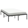 vidaXL Estrutura de cama 120x200 cm metal preto