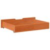 vidaXL Gavetas para cama 2 pcs 85x55x17 cm pinho maciço castanho-mel