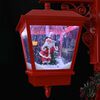 vidaXL Lâmpada de Rua de Natal com 2 Lanternas com 18 LEDs Vermelho