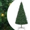 vidaXL &Aacute;rvore de Natal com luzes decorativas de corda Verde 400 cm PVC