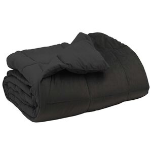 vidaXL Edredom de Inverno 240 x 260 cm Inverno Antracite Respir&aacute;vel