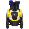 vidaXL Trator infantil New Holland amarelo