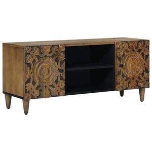 vidaXL Gabinete para TV Castanho 105 x 33 x 46 cm