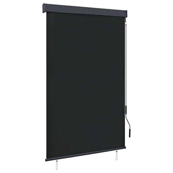 vidaXL Estore de rolo para exterior 120x250 cm antracite
