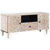 vidaXL Gabinete para TV Branco 105 x 33,5 x 46 cm