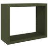 vidaXL Suporte para lenha 100x40x80 cm a&ccedil;o verde