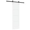 vidaXL Porta Deslizante Branco 61 x 198,5 cm