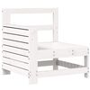 vidaXL 7 pcs conjunto de sof&aacute;s para jardim pinho maci&ccedil;o branco