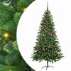 vidaXL &Aacute;rvore de Natal com 150 LEDs com suporte Verde 150 cm PE