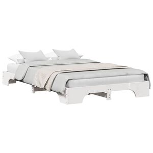 vidaXL Estrutura da Cama Branco 120 x 190 cm