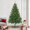 vidaXL &Aacute;rvore de Natal com 300 LEDs com suporte Verde 210 cm PE