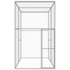 vidaXL Jaula para gatos 3x1,5x2,5 m a&ccedil;o galvanizado