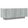 vidaXL M&oacute;vel de TV 100x35x40 cm derivados de madeira cinzento sonoma
