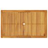 vidaXL Mesa de jardim 150x90x74 cm madeira de ac&aacute;cia maci&ccedil;a