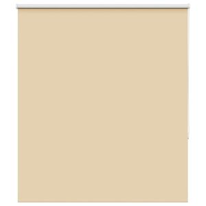 vidaXL Persiana de enrolar 130x130 cm largura tecido 126,6cm poli&eacute;ster