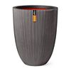 Capi Vaso elegante Groove 46x58 cm antracite
