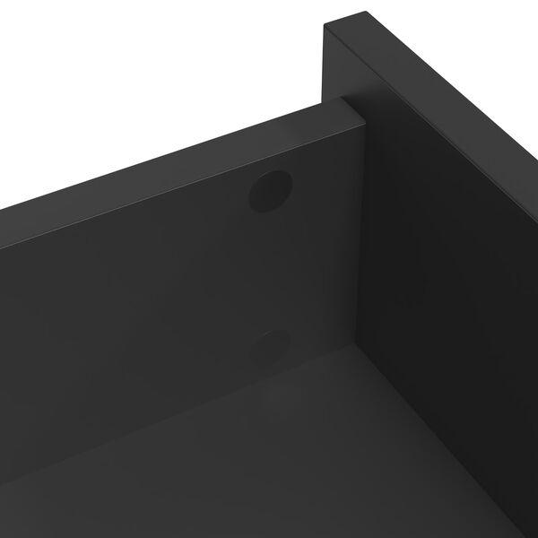 vidaXL Capa de Parafuso Autoadesiva 2 pcs Preto &Oslash; 20 x 0,5 mm