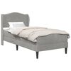 vidaXL Estrutura da Cama Cinzento-claro 80 x 200 cm Veludo