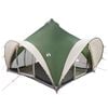 vidaXL Barraca Tipi com telhado Verde 6 pessoas Poli&eacute;ster e A&ccedil;o