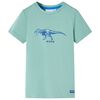 T-shirt para crian&ccedil;a caqui-claro 128