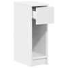 vidaXL Mesa de cabeceira com gaveta 20x36x60 cm branco