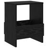 vidaXL Estante de Revistas 2 pcs Carvalho Preto 35 x 30 x 45 cm