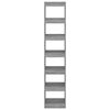 vidaXL Estante/divisória 40x30x198 cm cor sonoma cinza
