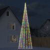 vidaXL &Aacute;rvore de Natal LED 3000 LEDs coloridos 800 cm