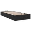 vidaXL Ottoman Bed Frame No Colch&atilde;o Preto 90x190 cm Veludo