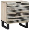 vidaXL Arm&aacute;rio de Cabeceira Branco 40 x 33 x 46 cm