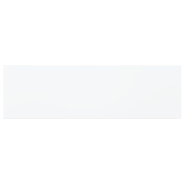 vidaXL Prateleiras p/ estante 8 pcs 100x30x1,5cm contraplacado branco