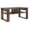 vidaXL Mesa de centro Carvalho Defumado 96 x 54 x 44 cm