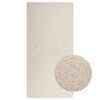 vidaXL Tapete ZIZUR creme 100x200cm aspeto de juta interior e exterior