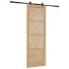 vidaXL Porta Deslizante ORKDAL Natural 83 x 232 cm