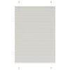 vidaXL Cinzento Luz Plissada Cega 90x150 cm Largura Tecido 89,4 cm
