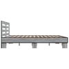 vidaXL Estrutura de cama 200x200 cm derivados madeira/metal