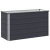 vidaXL Cama de Jardim Elevada Antracite 100 x 40 x 55 cm
