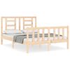 vidaXL Cama sem colch&atilde;o 140x200 cm madeira de pinho maci&ccedil;a