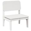 vidaXL Cadeiras de jardim 2 pcs 60x52,5x72 cm pinho maci&ccedil;o branco
