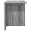 vidaXL Mesa de apoio Cinza Sonoma 37 x 32 x 40 cm Madeira processada