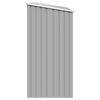 vidaXL Abrigo de lenha jardim 245x98x159 cm a&ccedil;o galvanizado cinzento