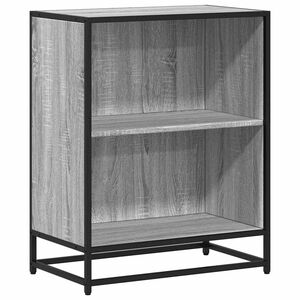 vidaXL Estante 60x35x76 cm derivados de madeira cinzento sonoma