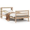 vidaXL Cama sem colch&atilde;o 90x200 cm madeira de pinho maci&ccedil;a