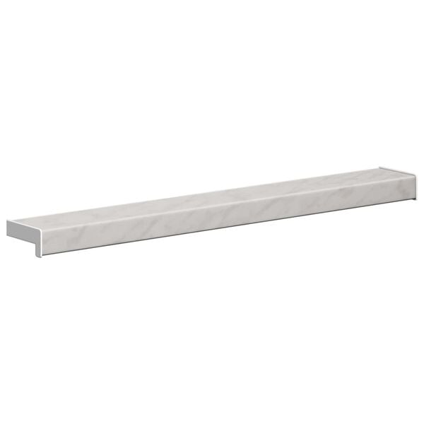 vidaXL Soleira de Janela Texto de M&aacute;rmore -enure 80 x 10 x 4,5 cm PVC