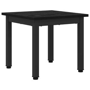 vidaXL Mesa de centro Carvalho Preto 40 x 40 x 36 cm