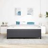 vidaXL Cama Box Cinza Escuro 180 x 200 cm Veludo
