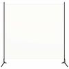 vidaXL Divis&oacute;ria com 1 painel 175x180 cm tecido branco